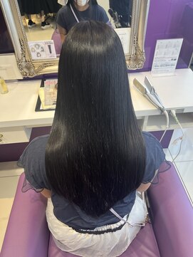 ハピネス 河原町店(Happiness) 水素髪質改善トリートメント   黒髪ロング   京都河原町