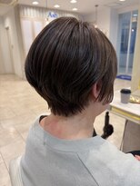アッシュ 仙川店(Ash)&nbsp;ショートボブ30代40代50代前髪あり前髪なし面長丸顔絶壁補正
