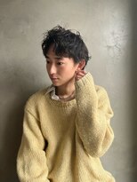 キュー(Cue_) ふんわりメンズパーマ ニュアンス