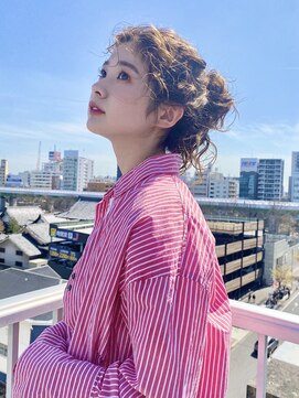 ラパンセベージュ(LA PENSEE BEIGE) LA PENSEE / beige 田川 / くしゃっとお団子簡単アレンジ