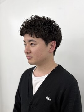 フロー 柏店 92(FLOW) 柏 メンズパーマ 強めパーマ 無造作ショート