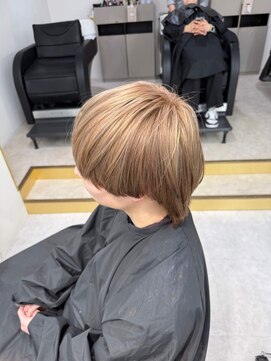 ジオ 国分寺(the O's) メンズハイトーン/ミルクティー/美髪/ピンクブラウン[国分寺]
