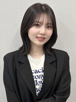 ルトワフクロマチ(Lutowa Fukuromachi)&nbsp;ダークパープル/ナチュラルショート/ミルクブラウン/夏/ベルボブ