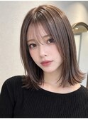 韓国くびれミディ×シアーブラウン