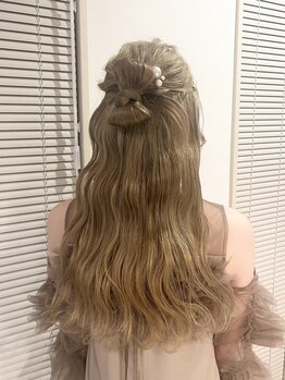 ラベル(RABEL.)の写真/お呼ばれ・着物等に合わせたヘアアレンジ♪お客様の雰囲気やファッションに合わせたスタイルをご提案します