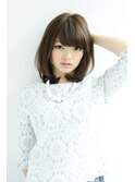 大人カワイイひし形セミディ