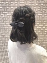 【新宿　Neolive】黒髪＊肩上ボブアレンジ