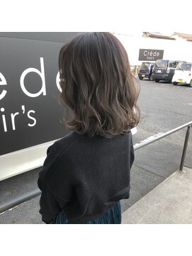 クレーデヘアーズ 相田店(Crede hair's) ◯グレージュ◯