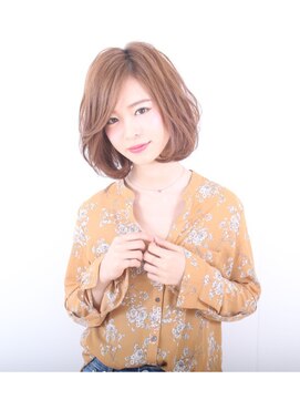 ヴィーブ ヘアー 伊丹店(VIB hair) ゆるふわ質感ボブ