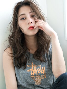 ヘアールーム ラウレア(hair room Laule'a) ◎透明感 30代40代◎大人ニュアンスウェーブ×抜け感ハイライト