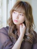 ネオリーブ ジューク 日吉店(Neolive JuQ)&nbsp;大人かわいいひし形毛先パーマくびれミディブランジュ 日吉