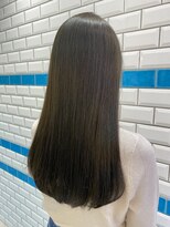 シー バイ ロンド 新宿(Sea by Lond)&nbsp;【藤原三知代】オフィスヘアにも最適つやカーキグレージュ