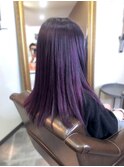 透明感がヤバイ!最高!パープルヘアー