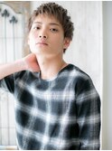 ハイトーンの束感フェザーマッシュF