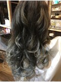 イメチェンシルバーハイライト