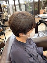 キャラ 池袋本店(CHARA) 白髪ぼかしハイライトで作るアッシュグレー【白髪ぼかし/池袋】