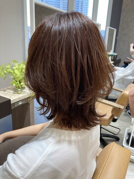 ジュール ドゥJour doux jourスタイリスト 今嶋 ウルフレイヤースタイル