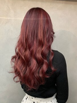 TNB トウキョウ 渋谷 渋谷本店(TNB TOKYO) レッドブラウンカラー