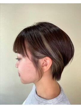 ラテ 上尾(Latte) まるみショート デザインカラー