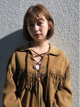 ウォーター 表参道(WATER) エアストレート/ワンカールボブ/こなれヘア