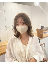 ルッツ(Lutz. hair design)&nbsp;layer  gray beige