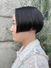 【どこから見ても綺麗なシルエットに】about hair laboの似合わせカット¥5500