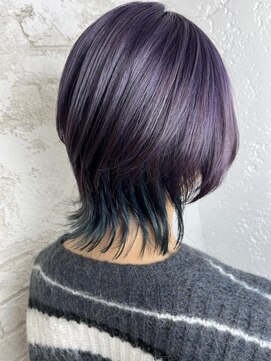 プライズ アイリス 池袋東口店(prize Iris) インナーカラーウルフカットイルミナカラー池袋