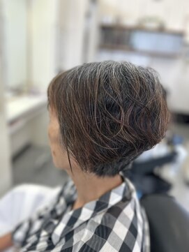 サンひまわり 高来店 クセ毛を活かしたカット
