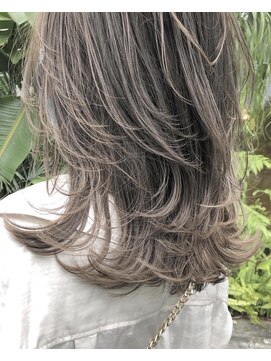 ハーツ(Heart's) 白髪ぼかし脱白髪染め似合わせロングレイヤー40代50代60代♪