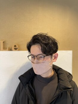 ヘアー サロン ハレ(Hair Salon Ha Le)の写真/【全席半個室】ビジネスマンに嬉しいメニューが豊富！南国風カフェのようなアットホームな雰囲気が魅力★