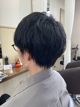 コアフィールフィス(COIFFURE fils) 《見附　今町》メンズ　パーマを活かした無造作ショート