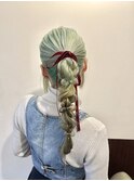Ponytail Arrange
