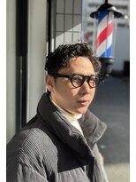 バーバーミキ(BARBER MIKI)&nbsp;無造作パーマ/ナチュラル刈り上げ