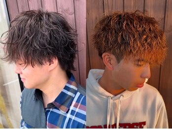 スターベリーズフォーメンズ(star BELEIZ for Men's)の写真/学生から社会人まで、初めてのパーマや、いつもと雰囲気を変えたい方必見★