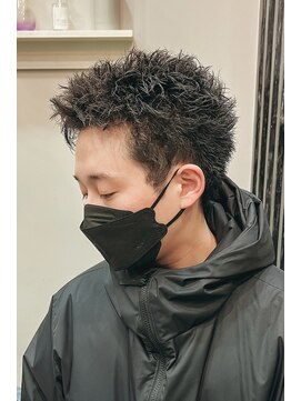 スナッグルサロン(SNUGGLE SALON) スパイキーショートイージードリルピンパーマツイストスパイラル