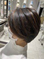 アース オーセンティック 新浦安店(EARTH Authentic)&nbsp;ナチュラルハイライトショート