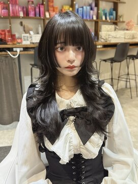 ニューヨークニューヨーク 梅田茶屋町店(NYNY) ウルフカット　ロングウルフ　ウルフレイヤー　ウルフロング