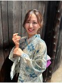 浴衣/着物/着付け/ヘアセット