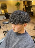 沖縄メンズ波巻きパーマ