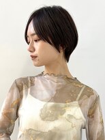 ミィ 浦和(mee)&nbsp;透明感カラー ボブ 前髪 ショート カラー ブリーチ&ダブルカラー