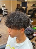 京都　波巻きパーマ