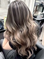 シエラ 心斎橋(CIERA.) ハーフアップシースルーマッシュハイライト40代