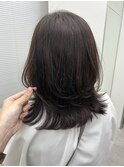 レイヤーカット/くびれヘア/外ハネレイヤー/前髪カット