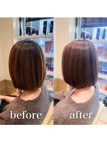 ステラバイケンジ 藤沢(STELLA by KENJE)&nbsp;白髪ぼかし細めハイライト30代40代50代【藤沢　藤沢駅】