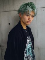 ネハス(nehus.)&nbsp;ワイト/ベリーショート/ブリーチ/韓国マッシュ/ニュアンスパーマ