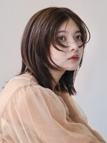 シスタ(SISTA) 切りっぱなしボブ/黒髪/フェイスレイヤー/ココアベージュ/24