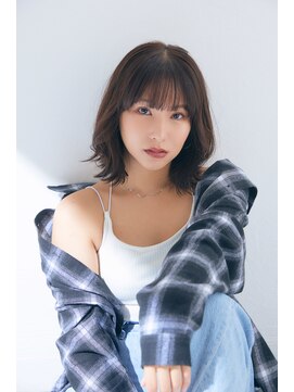 エトル バイ コムマティス 恵比寿駅前店(etre by comme Matisse) 小顔カット×透明感カラー［恵比寿駅/髪質改善］