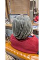 オリバ ヘアー(OLIBA HAIR)&nbsp;ツヤツヤシルバー