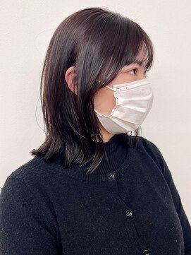 モリオフロムロンドン 松戸店(Morio from London) 【松戸 アイダ】モテ愛されボブレイヤー×チョコレートブラウン