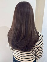 アニー 松戸(ANNI)&nbsp;着物ヘア/大人ガーリー/ダークアッシュ/似合わせカット/松戸駅